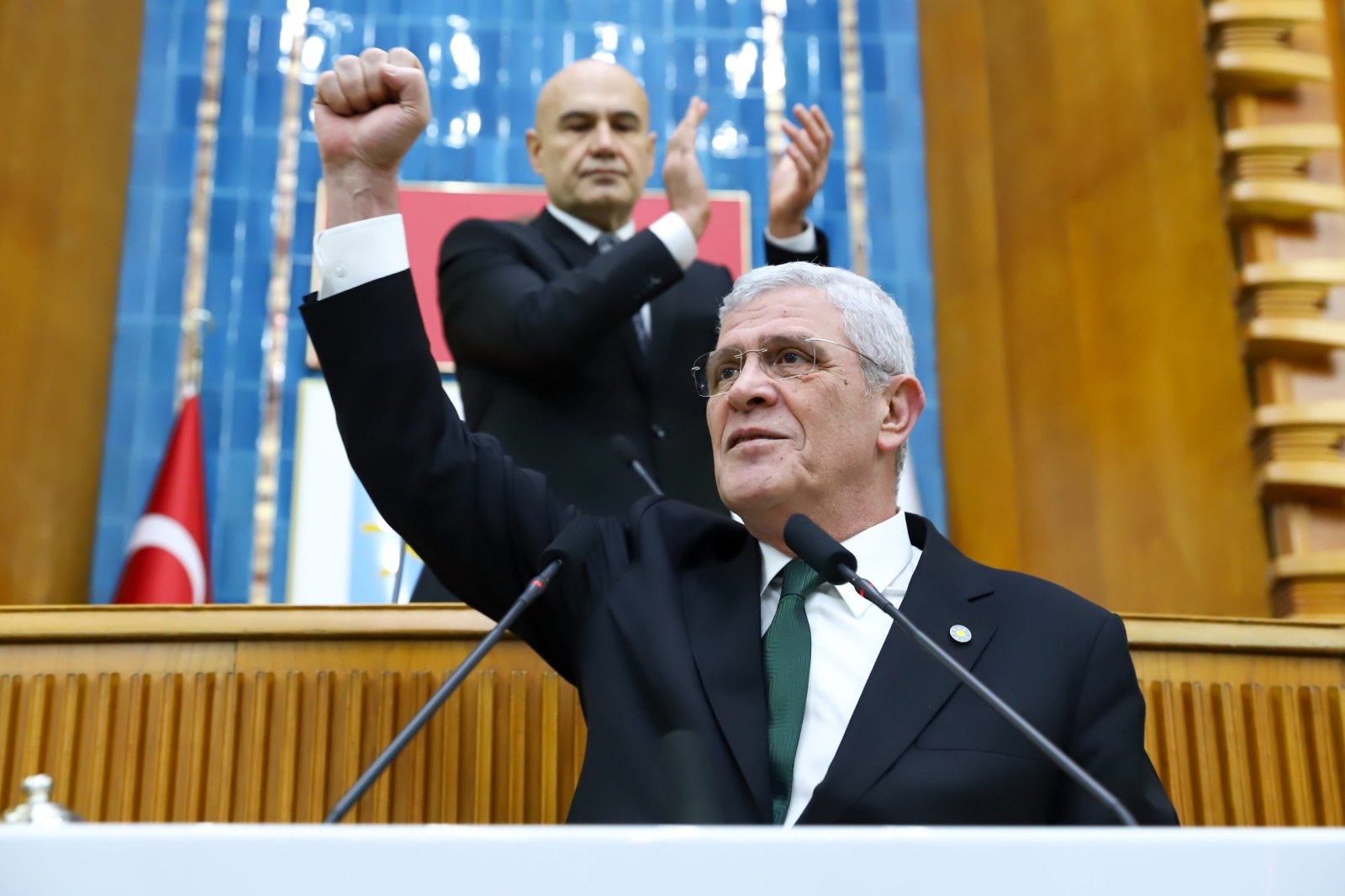 ”Devir bizi, millî mücadeleyi güçlendirmeye mahkûm etmiştir. Bu milletin son kalesi İYİ Parti’dir!”
