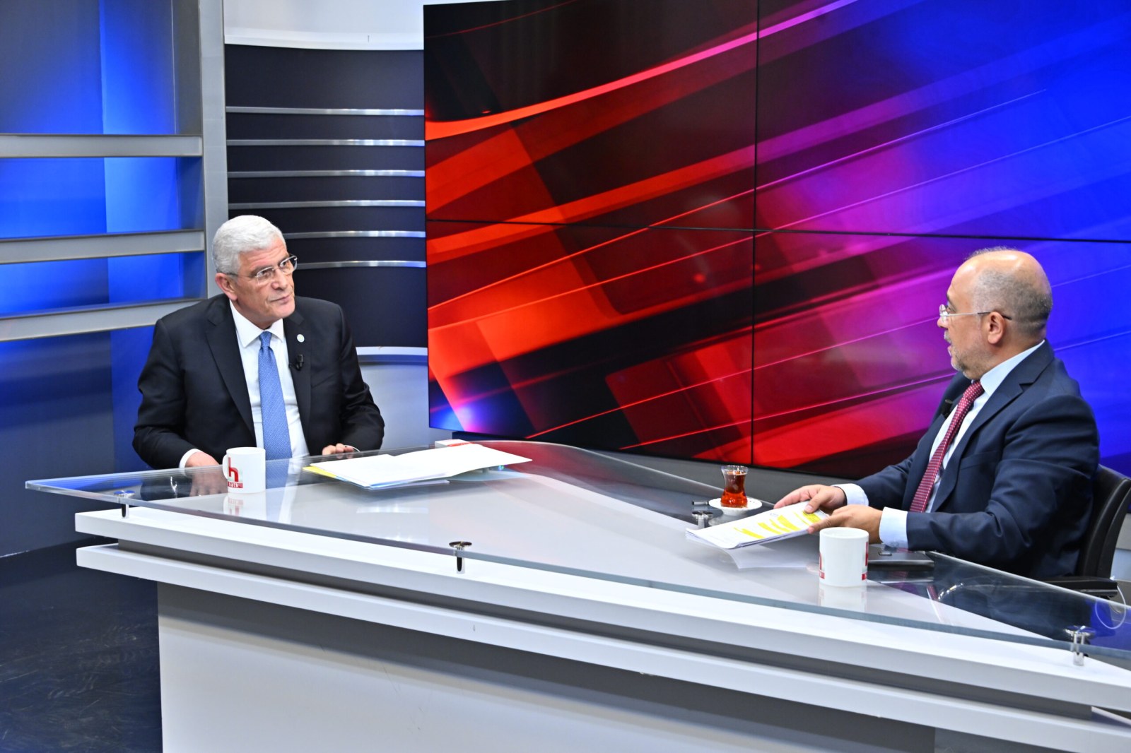 GENEL BAŞKANIMIZ SAYIN MÜSAVAT DERVİŞOĞLU, HALK TV’DE