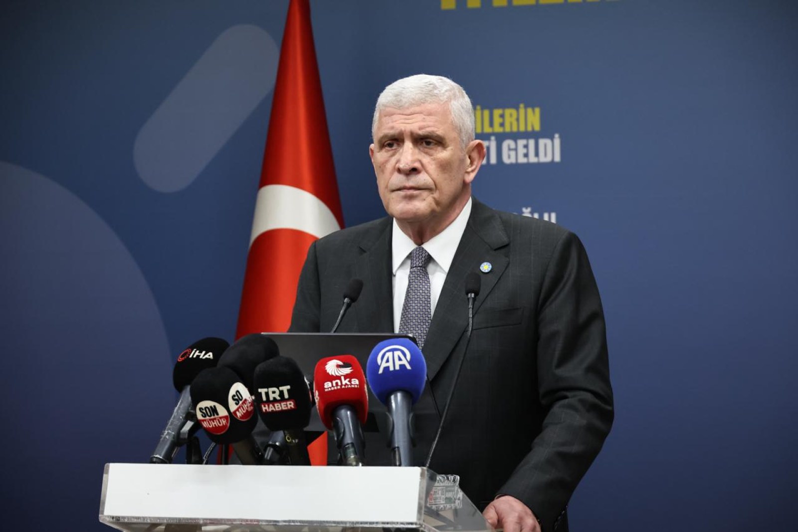 Genel Başkanımız Sayın Müsavat Dervişoğlu, İYİ Partimizin gündeme dair görüşlerini kamuoyuyla paylaştı.