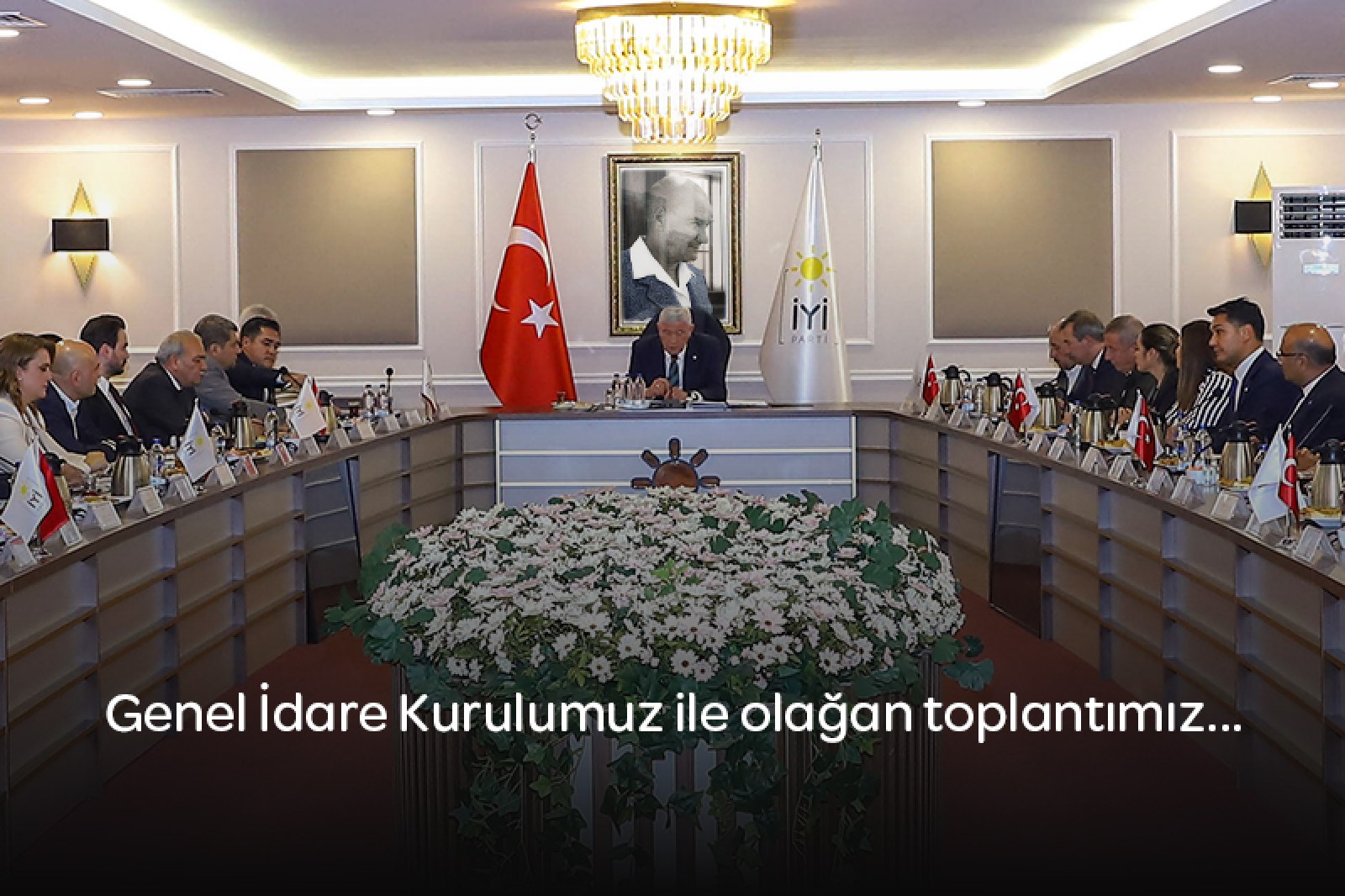 Genel İdare Kurulu Üyelerimiz ile olağan toplantımız…