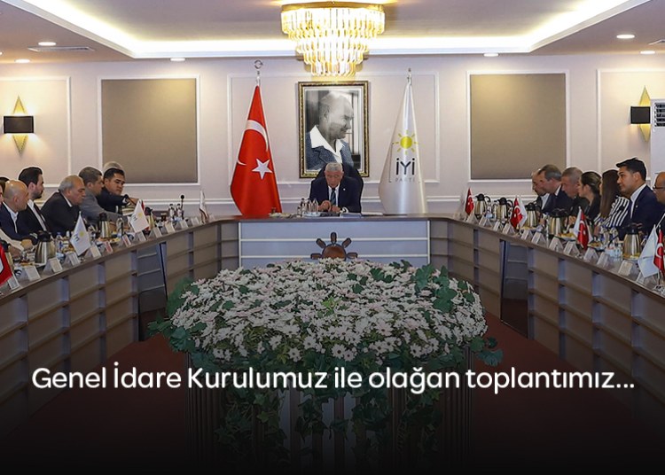 Genel İdare Kurulu Üyelerimiz ile olağan toplantımız…
