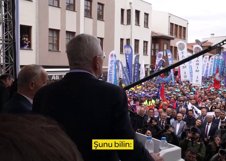 1 Mayıs’ta işçi ve emekçilerimizle bir aradaydık.