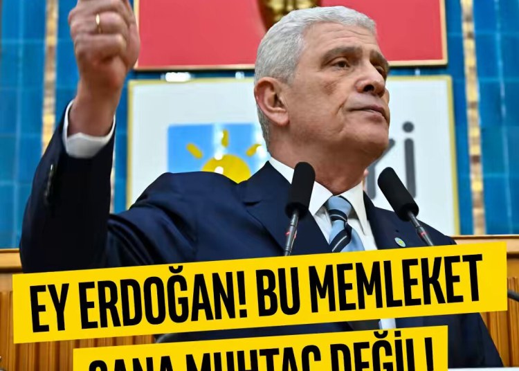 Ey Recep Tayyip Erdoğan! Sen bu memlekete muhtaçsın ama bu memleket sana muhtaç değil!