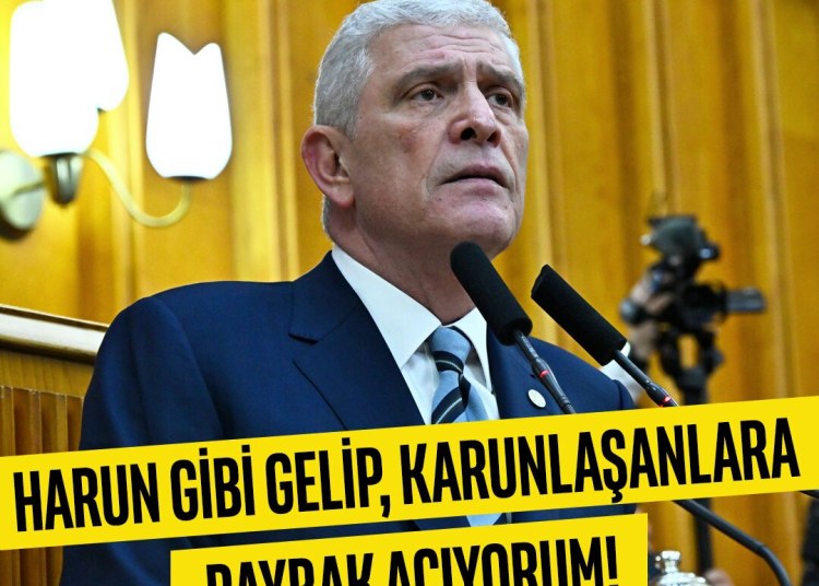 Harun gibi gelip Karunlaşanlara #BayrakAçıyorum