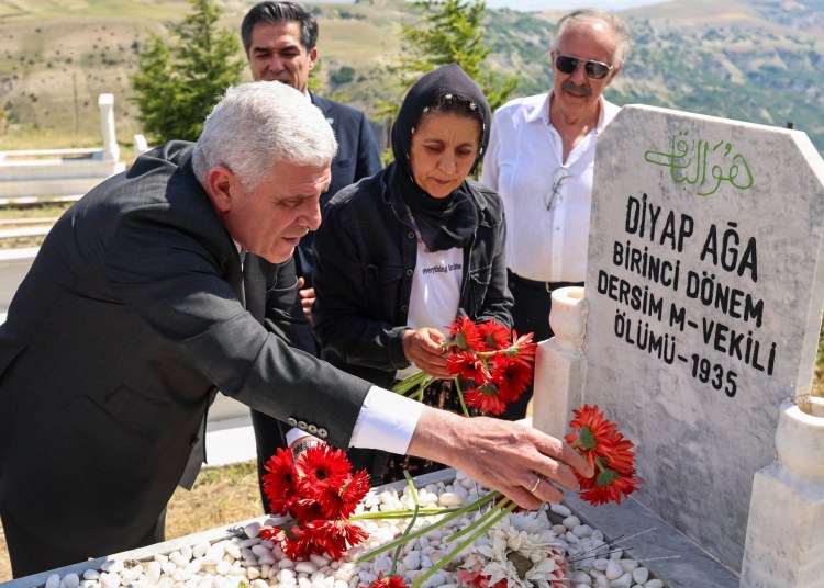 Millî Mücadele’nin cesur isimlerinden, Birinci Meclis’in kıymetli mebusu Diyap Ağa’nın Tunceli Çemişgezek'te...