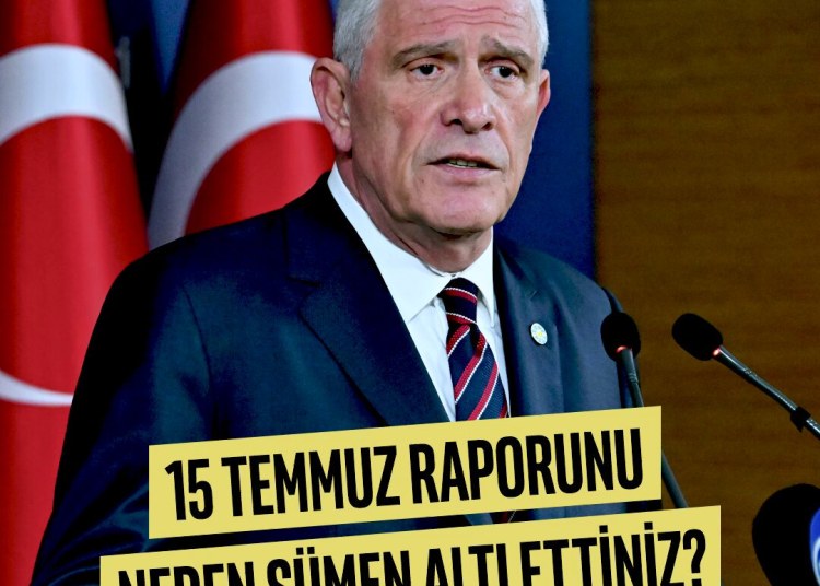 15 Temmuz'un ardından hazırlanan komisyon raporunu neden sümen altı ettiniz?