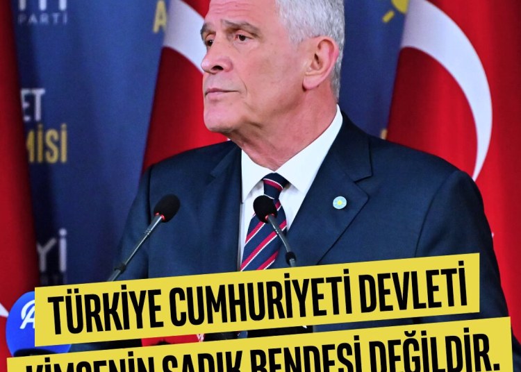 Türkiye Cumhuriyeti Devleti kimsenin sadık bendesi değildir.