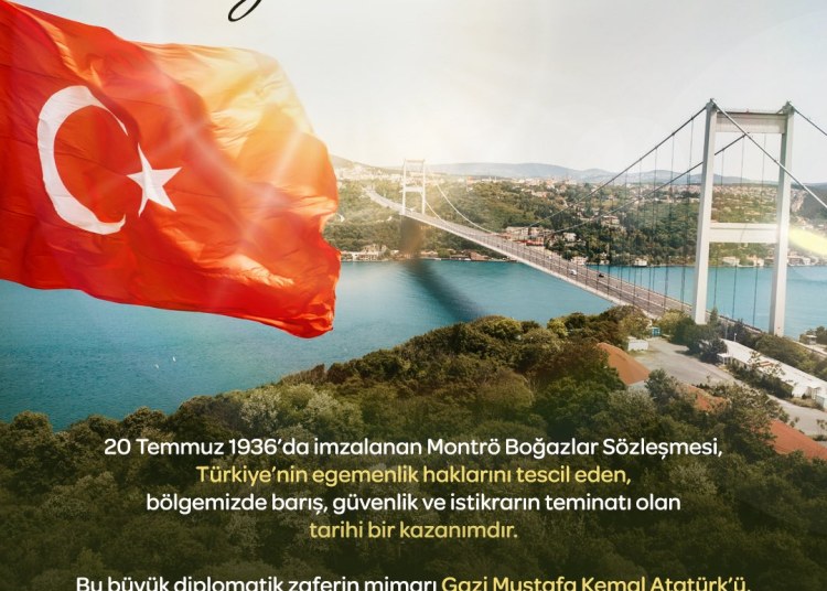 20 Temmuz 1936’da imzalanan Montrö Boğazlar Sözleşmesi, Türkiye’nin egemenlik haklarını tescil eden...