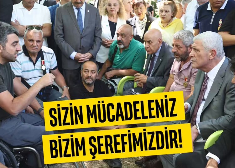 Sizin mücadeleniz bizim şerefimizdir! #GazileriminYanındayım