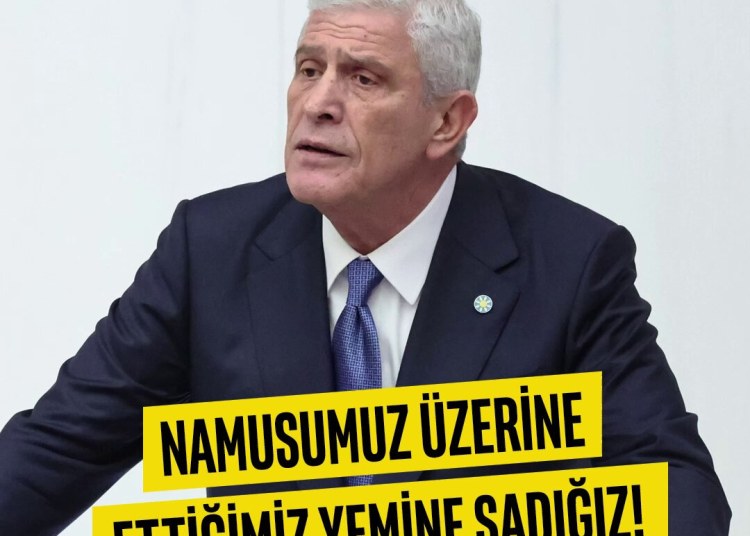 Biz, "HAYIR" diyeceğiz. Milletimizin huzurunda, namusumuz ve şerefimiz üzerine ettiğimiz yeminimize sadık...