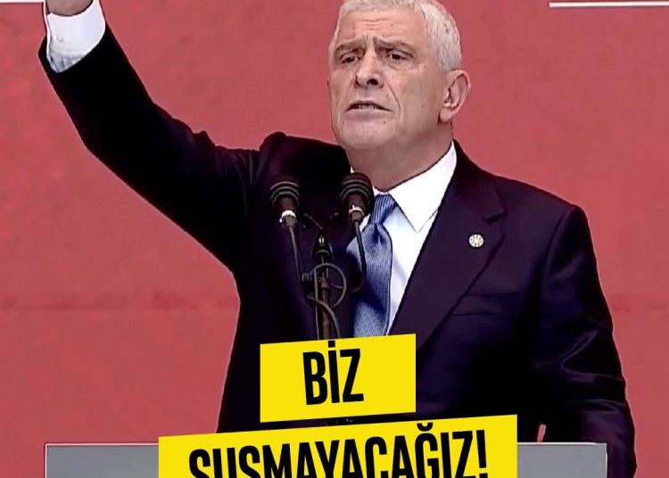 SUSMAYACAĞIZ !..