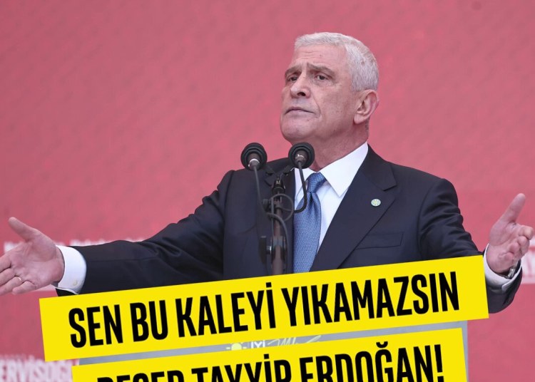 Sen bu kaleyi yıkamazsın Recep Tayyip Erdoğan!