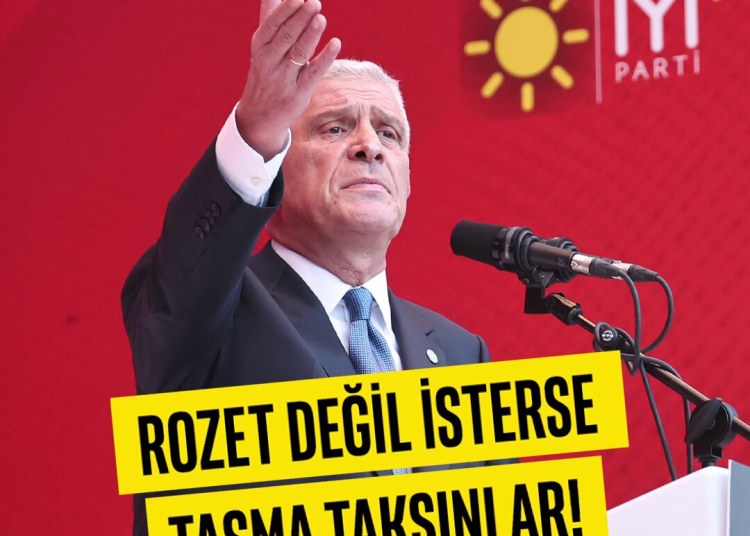 Rozet değil, isterse tasma taksınlar!
