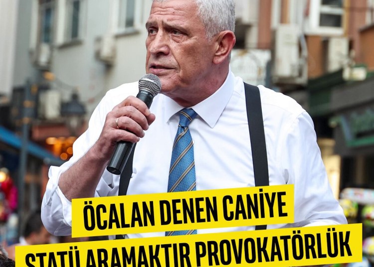 öcalan denen caniye statü aramaktır provokatörlük!