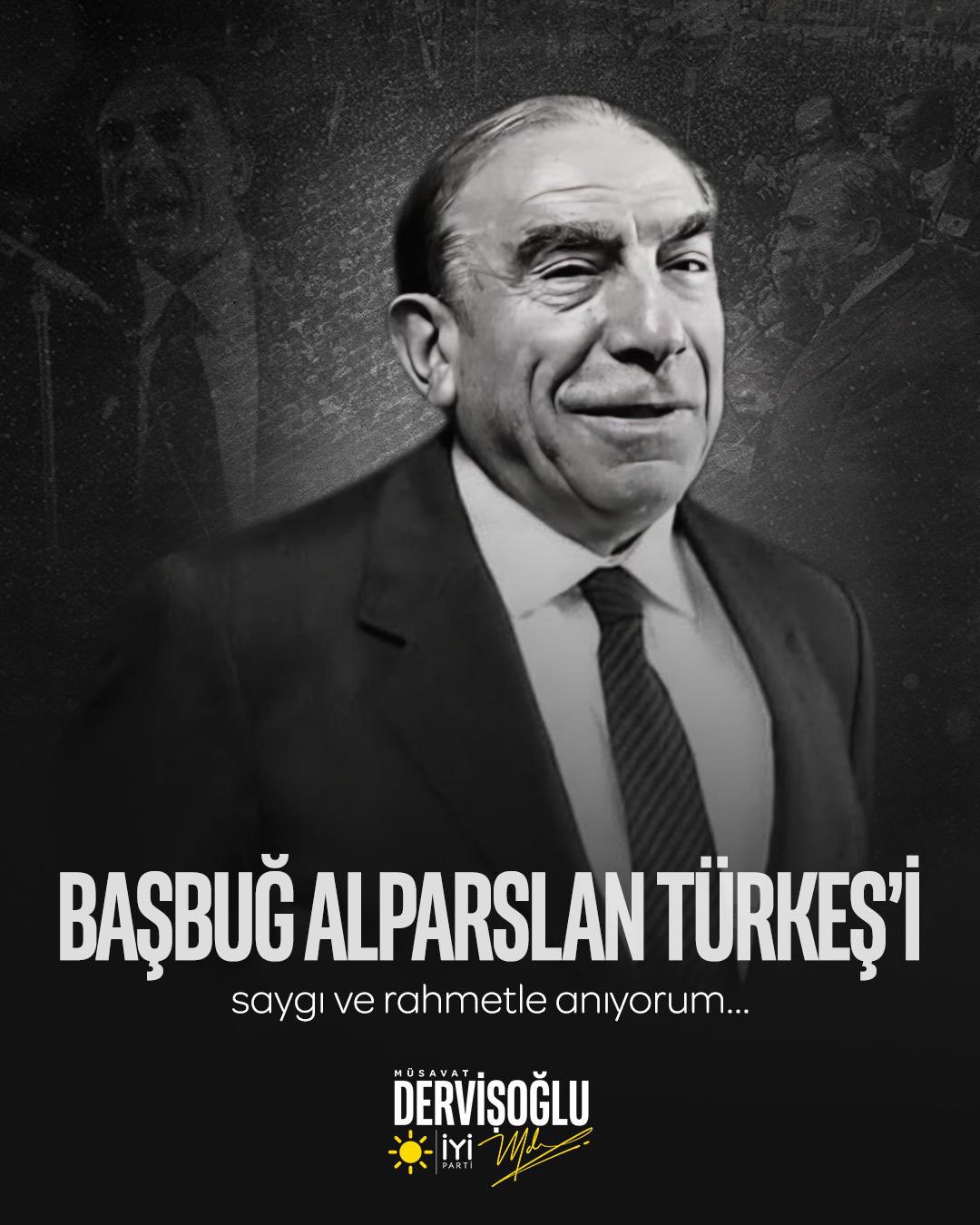 Türk dünyasının Başbuğu Alparslan Türkeş’i, vefat yıl dönümünde rahmet ve özlemle anıyorum. Aziz ruhu şad...