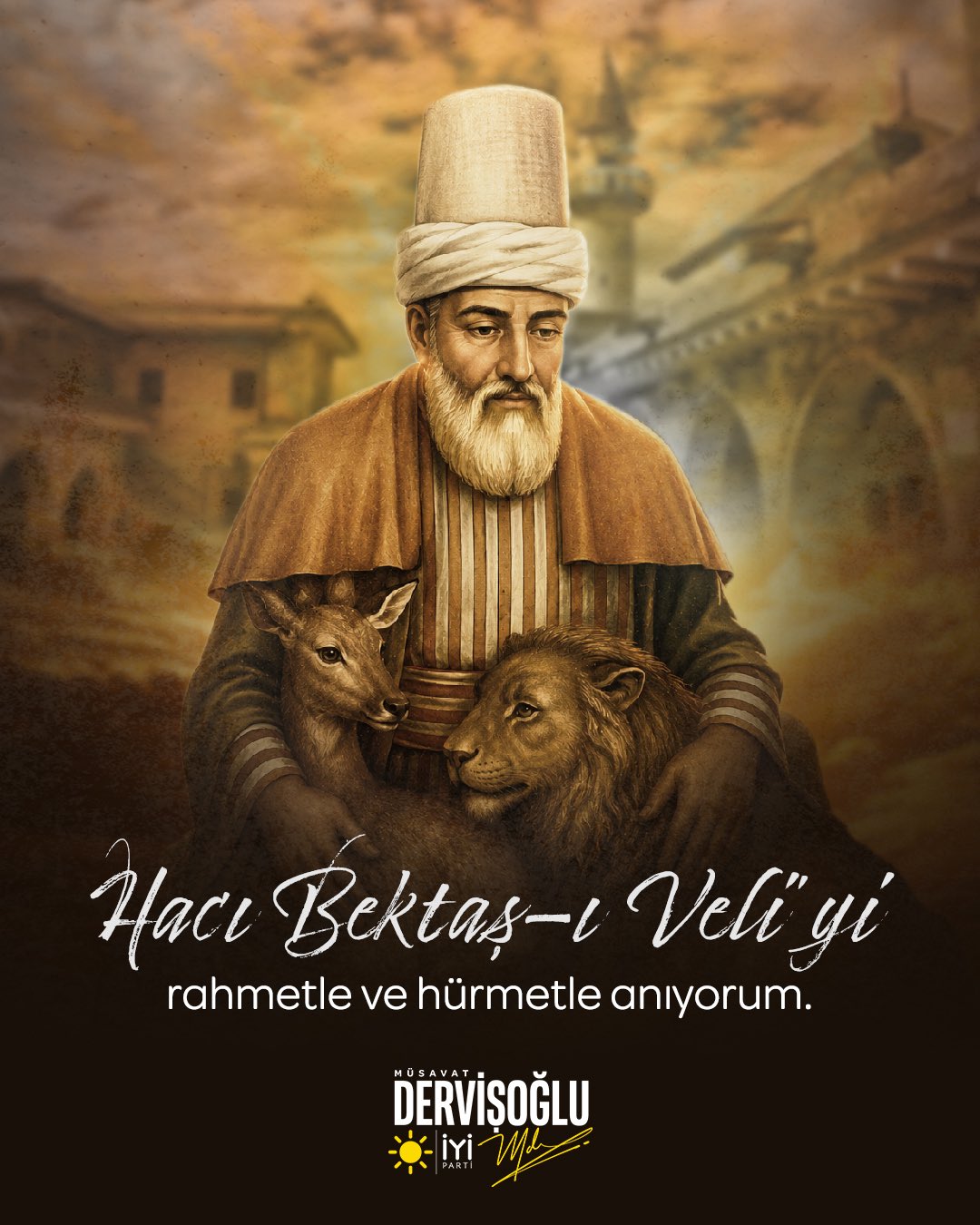 Sevgiyle gönülleri birleştiren, kardeşliği ve birlikte yaşamayı öğreten; insanı insan olduğu için yücelten...
